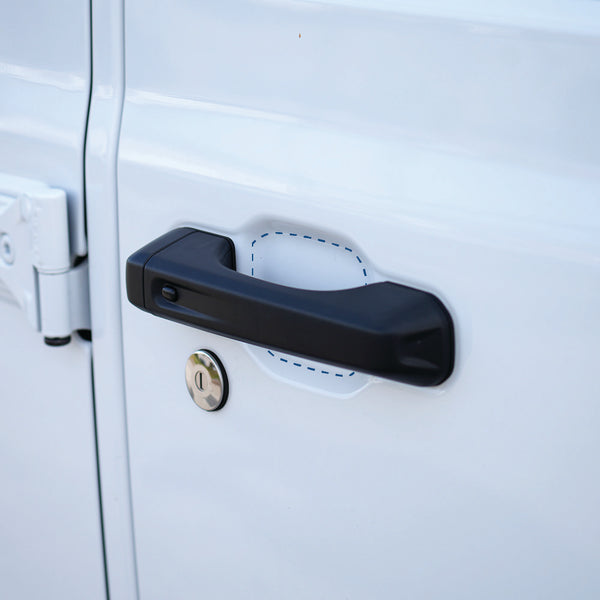 Door Cup Protection - PPF for Jeep Wrangler