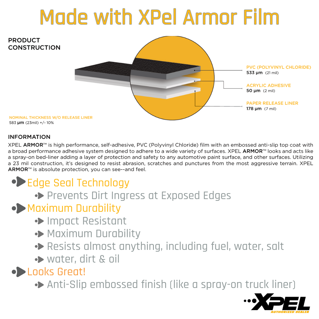 Ultra-Tough Xpel Armor Truck Bed Protection for Cybertruck