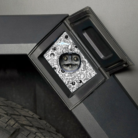 Charge Port Wrap for Cybertruck