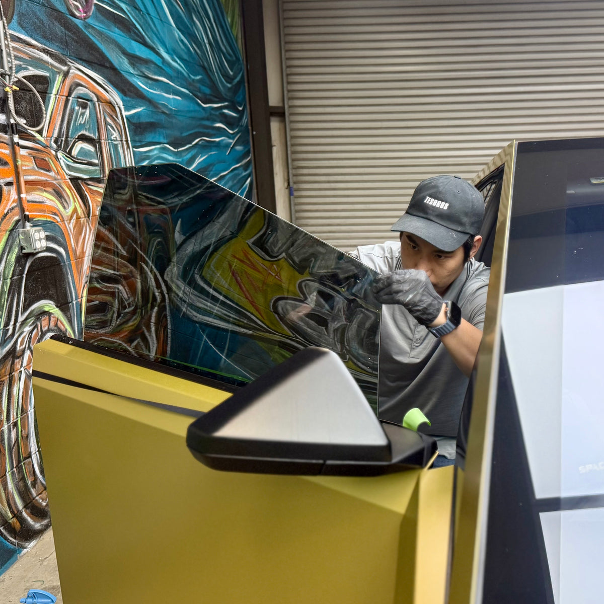 Window tint for Cybertruck