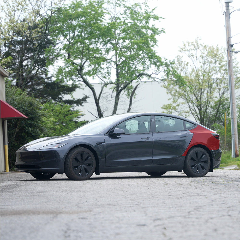 Model 3 Highland PPF coverage rear quarter