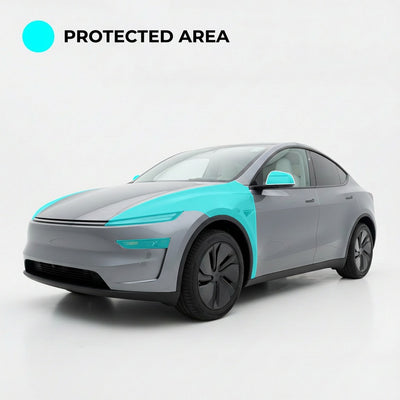 Model Y Juniper Fenders and Mirrors PPF – Pre-Cut DIY Paint Protection Film