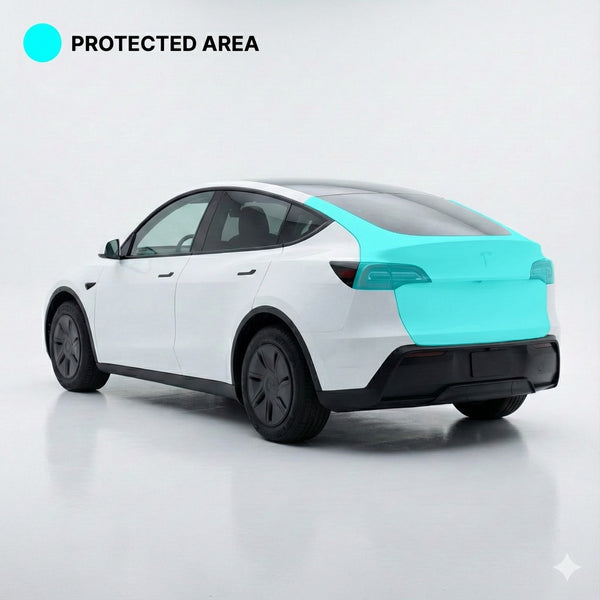 Trunk Hatch PPF for Tesla Model Y Juniper Standard – Pre-Cut DIY Paint Protection Film