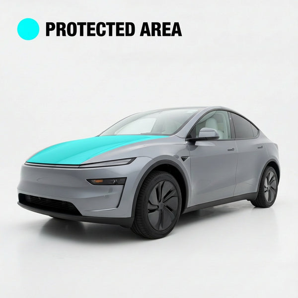 Hood PPF for Tesla Model Y Juniper – Pre-Cut DIY Paint Protection Film