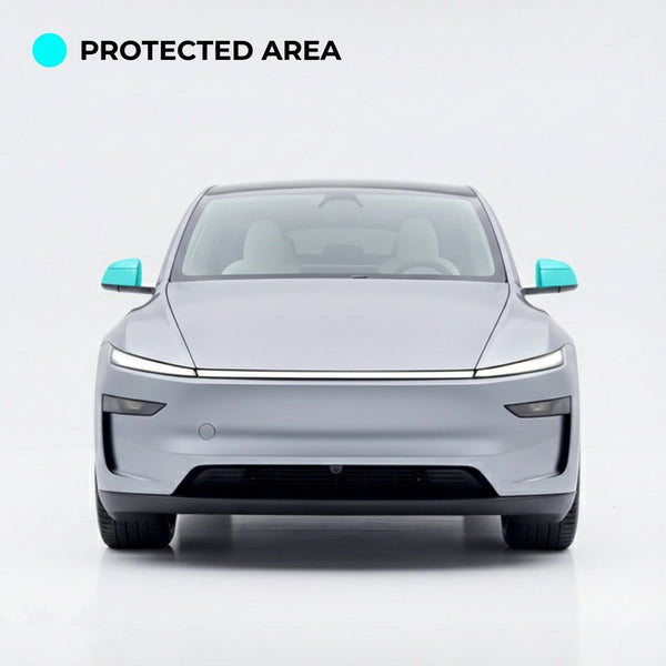 Side Mirror PPF Kit for Tesla Model Y Juniper – Pre-Cut DIY Paint Protection Film