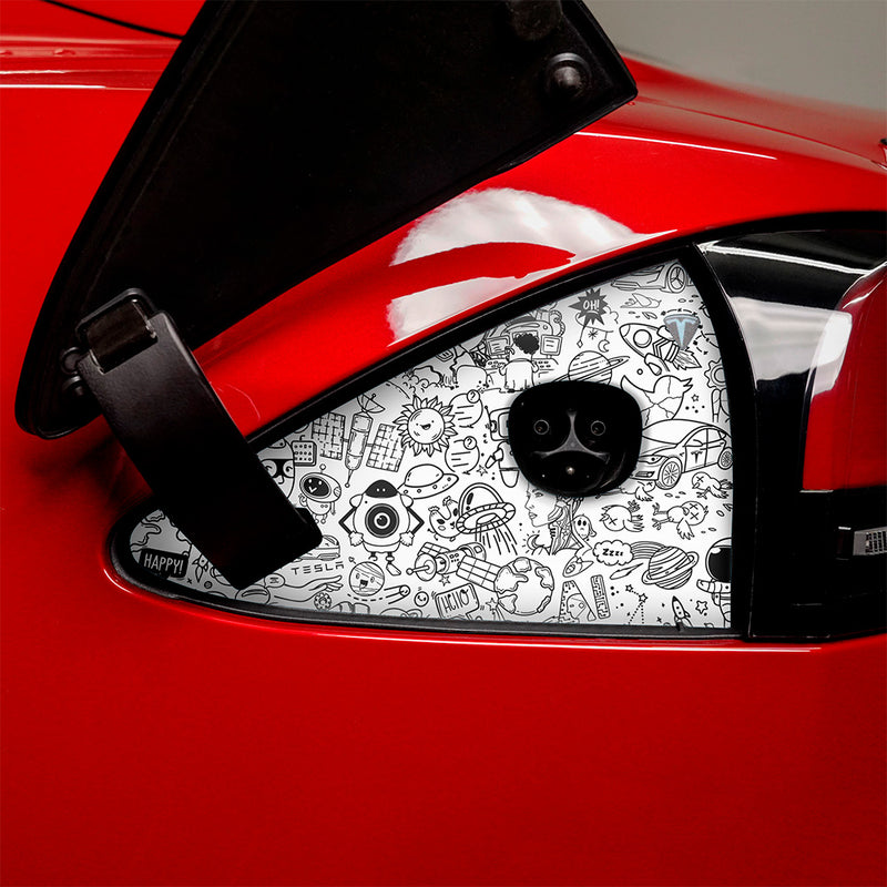 Charge Port Wrap for Model S