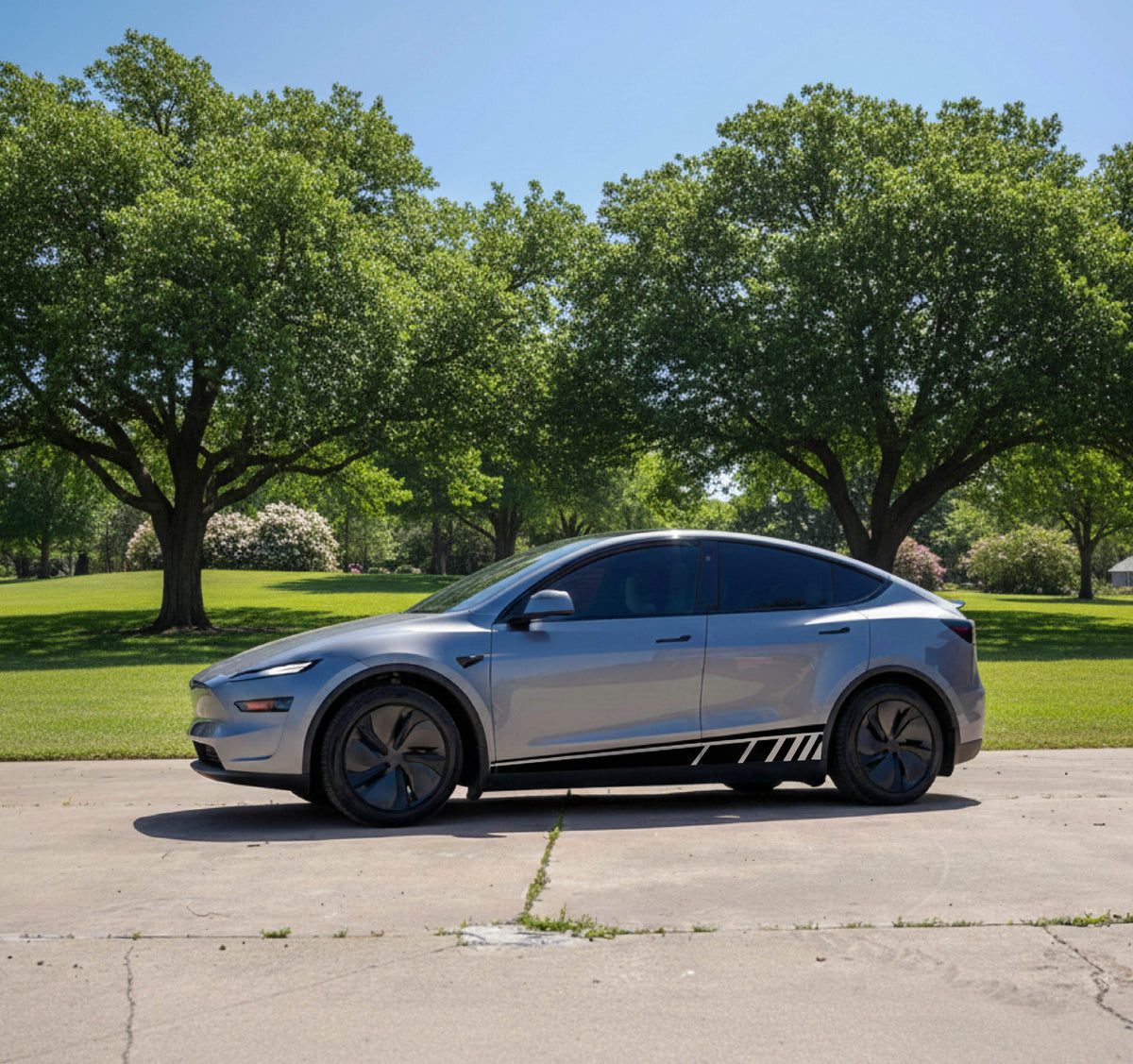 Side Racing Stripes for Model Y Legacy & Model Y Juniper