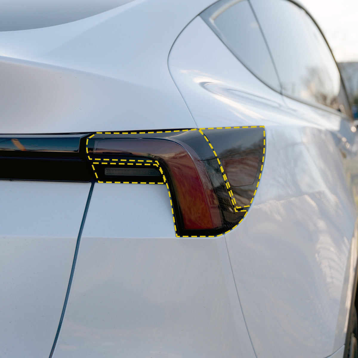 Tinted Taillight Protection - PPF for Model Y Juniper Standard