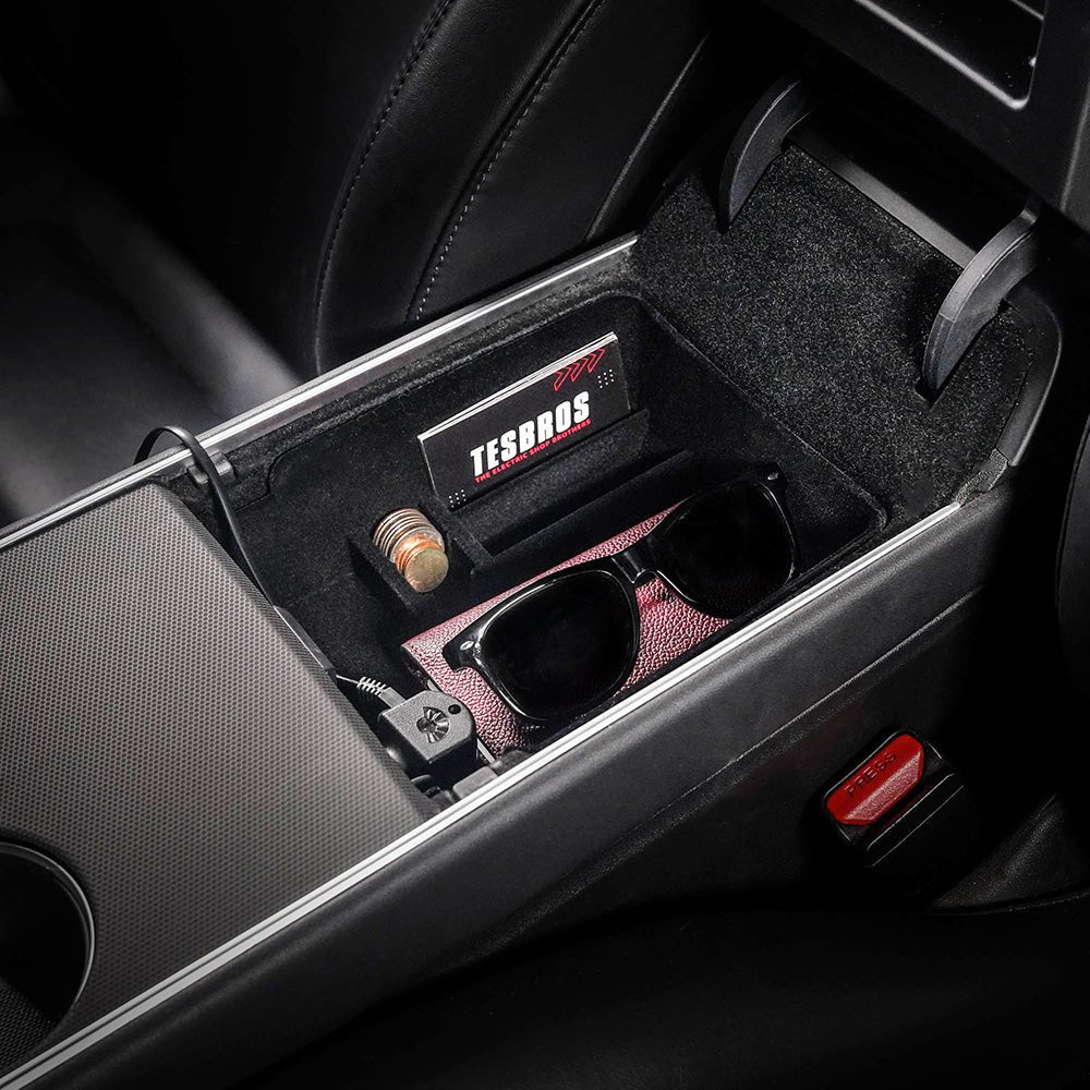 Armrest Organizer for Model 3/Y -MFG-3Y-ARMRST-ORG- TESBROS