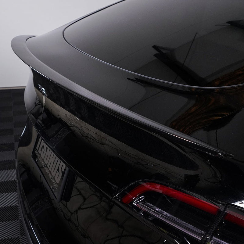 Carbon Fiber Rear Spoiler for Model Y