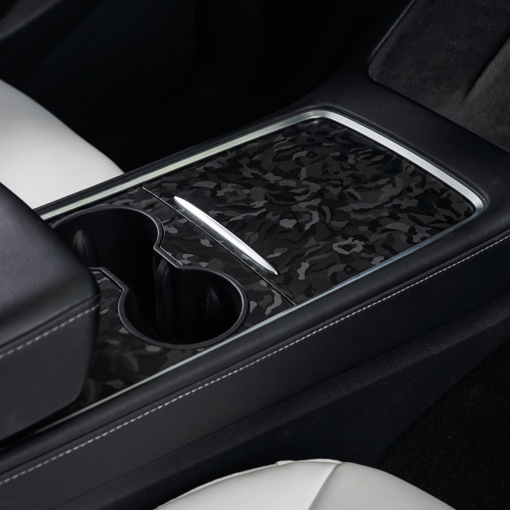 Center Console Wrap (Gen. 1 &amp; 2 Available) for Model 3 / Y -TB-3Y-CC2.0-SHWBLK- TESBROS