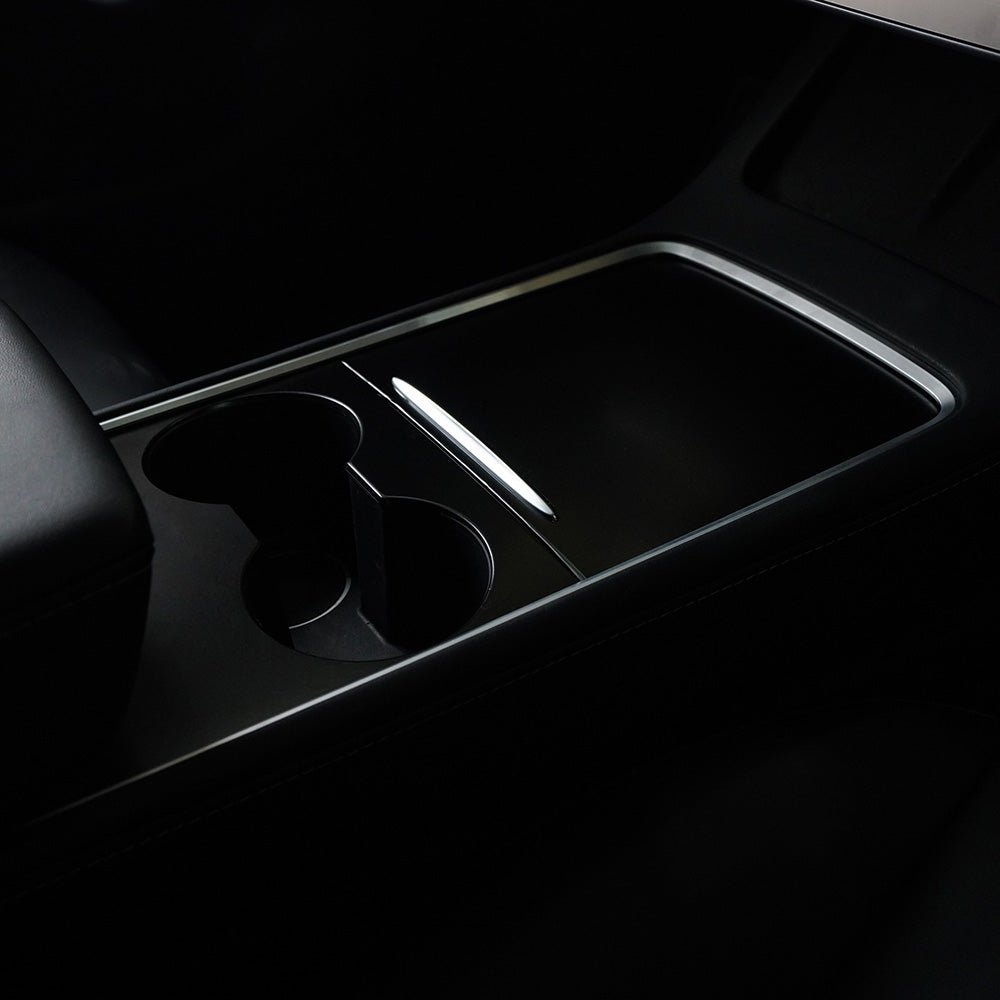 Center Console Wrap (Gen. 1 &amp; 2 Available) for Model 3 / Y -TB-3Y-CC2.0-STNBLK- TESBROS