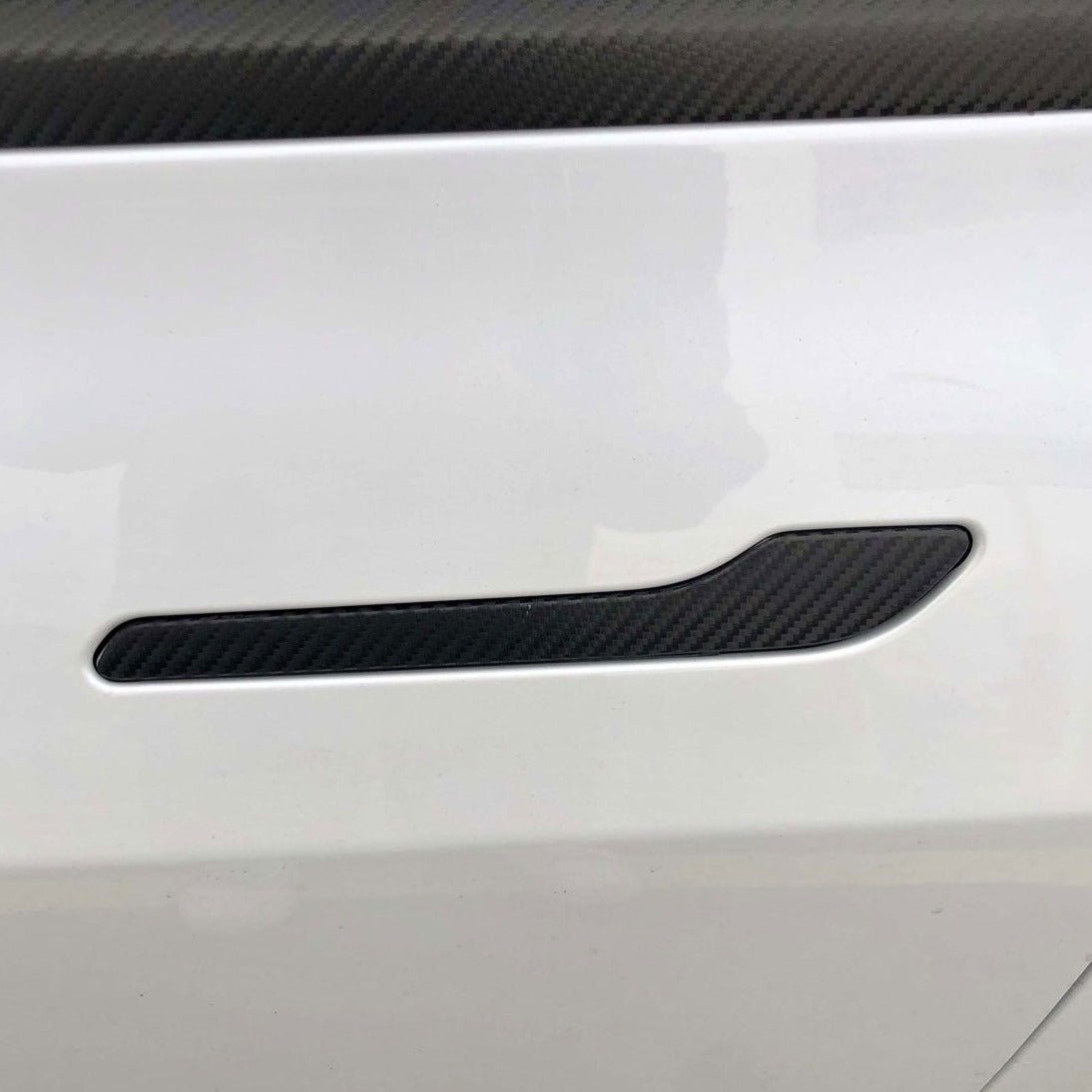Complete Chrome Delete Kit for Model 3 -TB-3-CD-BLKCF- TESBROS