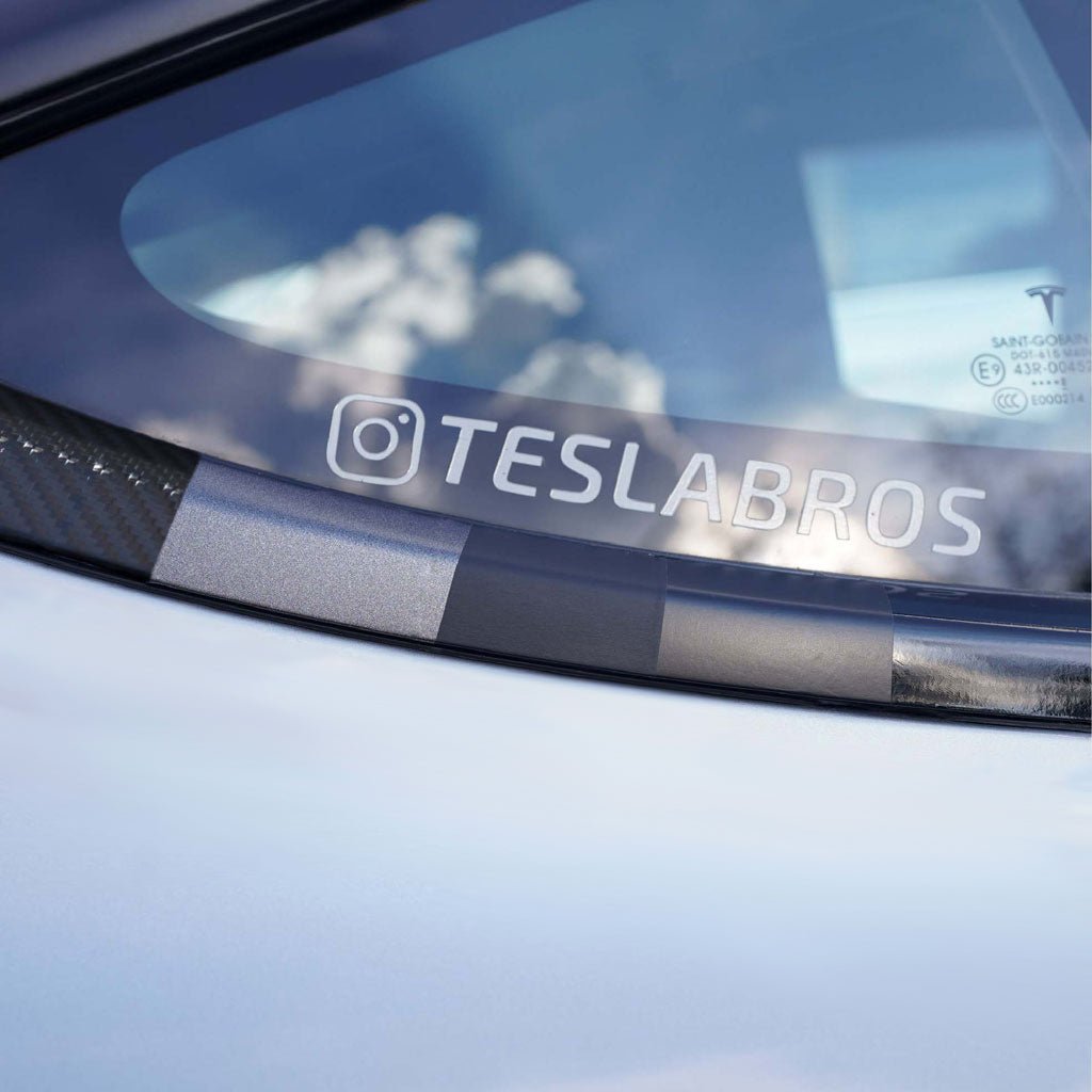 Complete Chrome Delete Kit for Model 3 -TB-3-CD-STNBLK- TESBROS