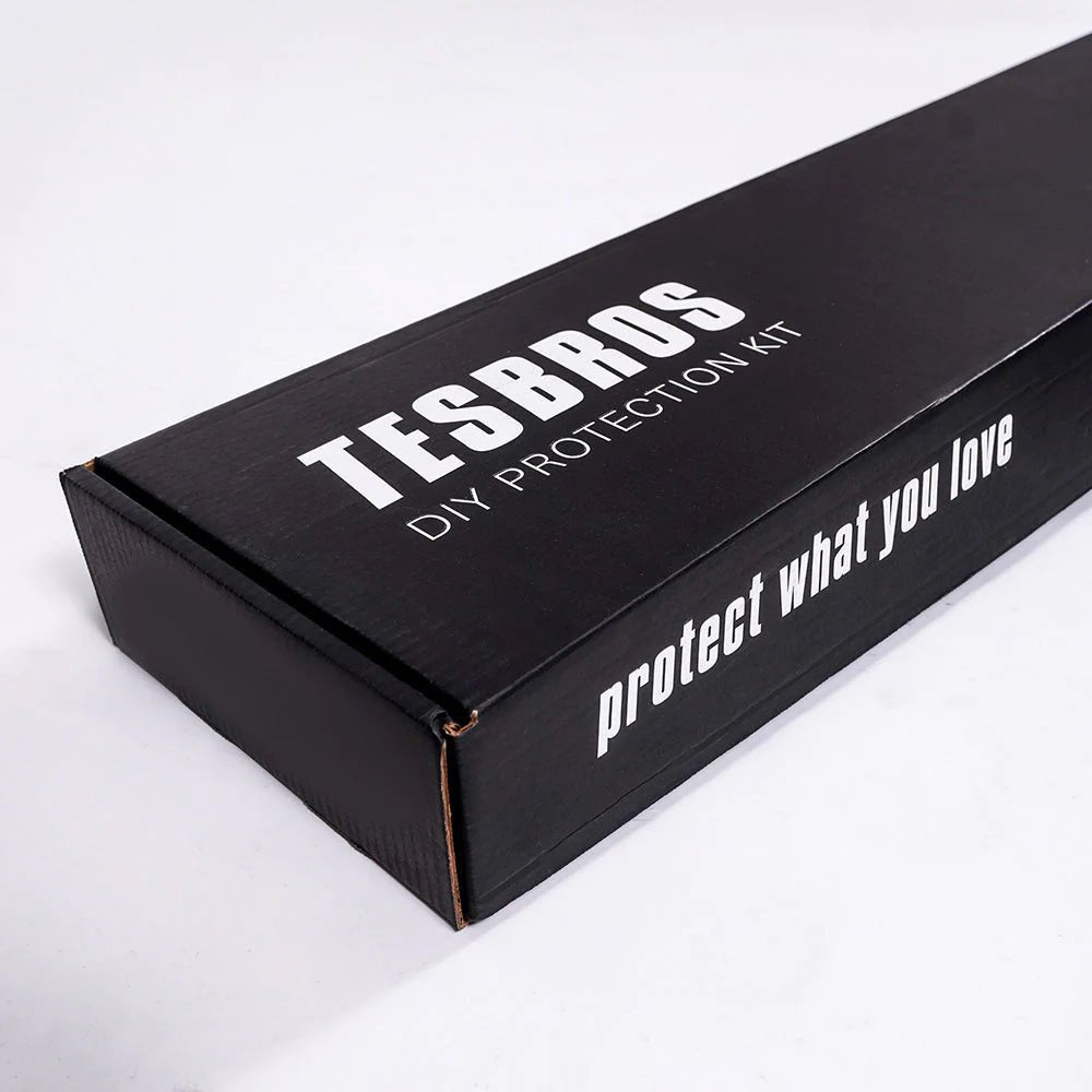 DIY Front Protection Parts - PPF for Model 3 -TB-3-DIYFRTKIT-FNDR-GLSPPF- TESBROS