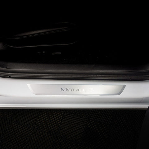 Door Sill Area Protection - PPF for Model 3