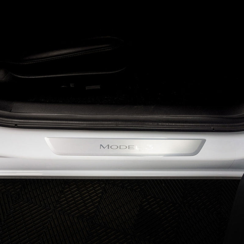 Door Sill Area Protection - PPF for Model 3