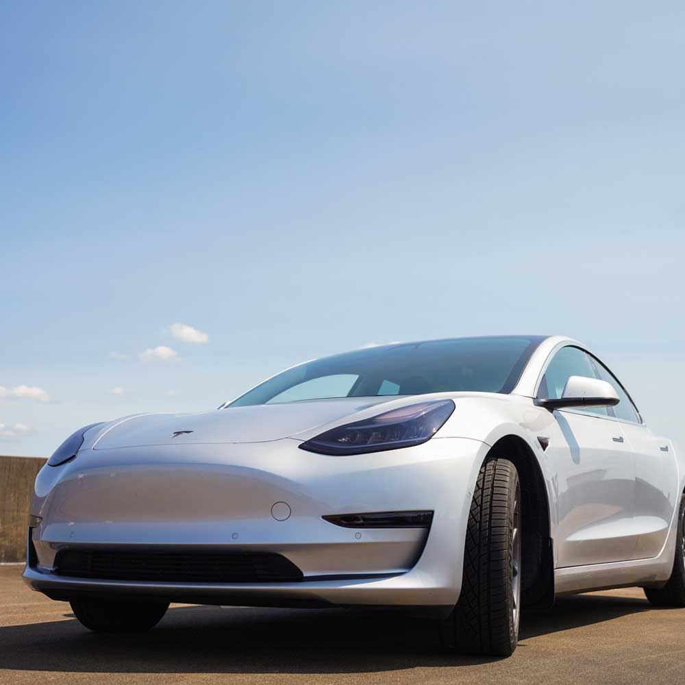 Front Bumper - Lip Liner for Model 3 -TB-3-FRT-LNR-STNBLK- TESBROS