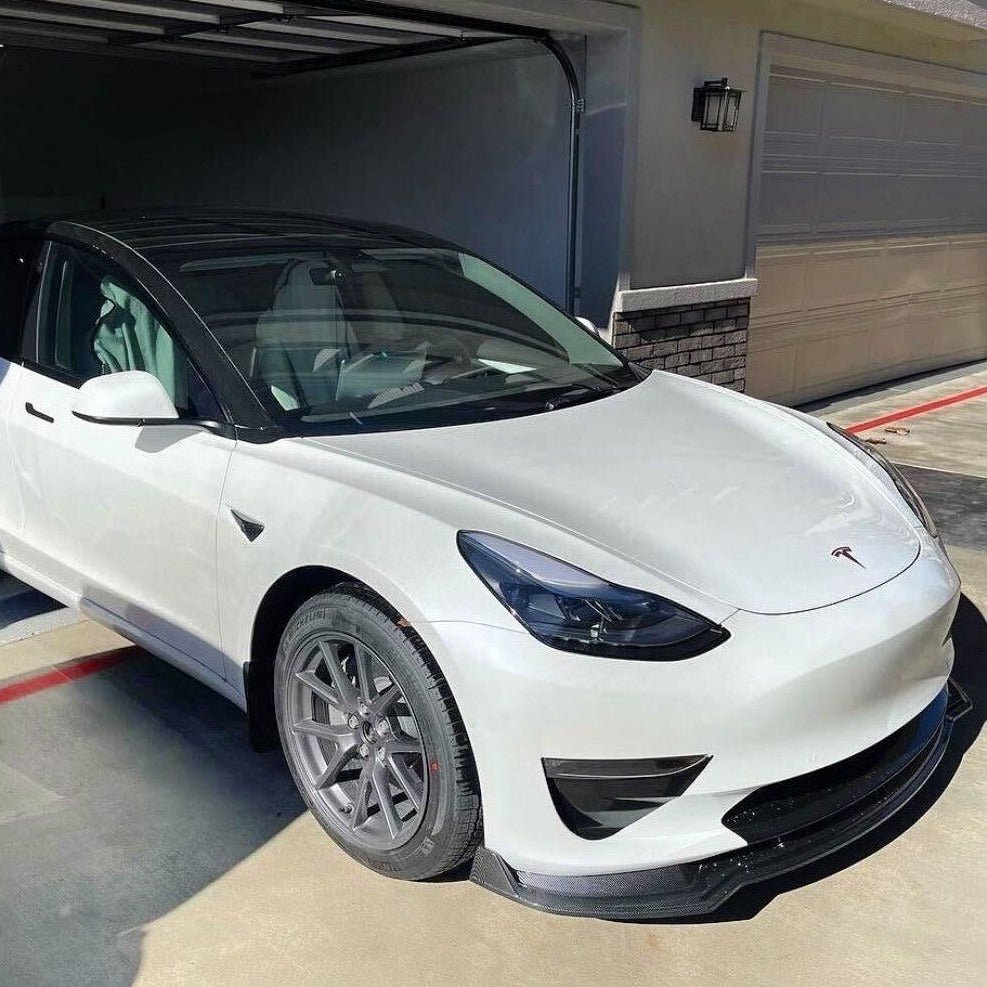 Front Bumper - Sport Mode for Model 3 -TB-3-FRT-SPT-GLSBLK- TESBROS