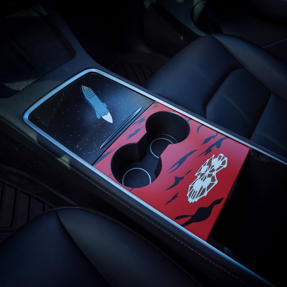Limited Edition Center Console Wraps for Model 3/Y
