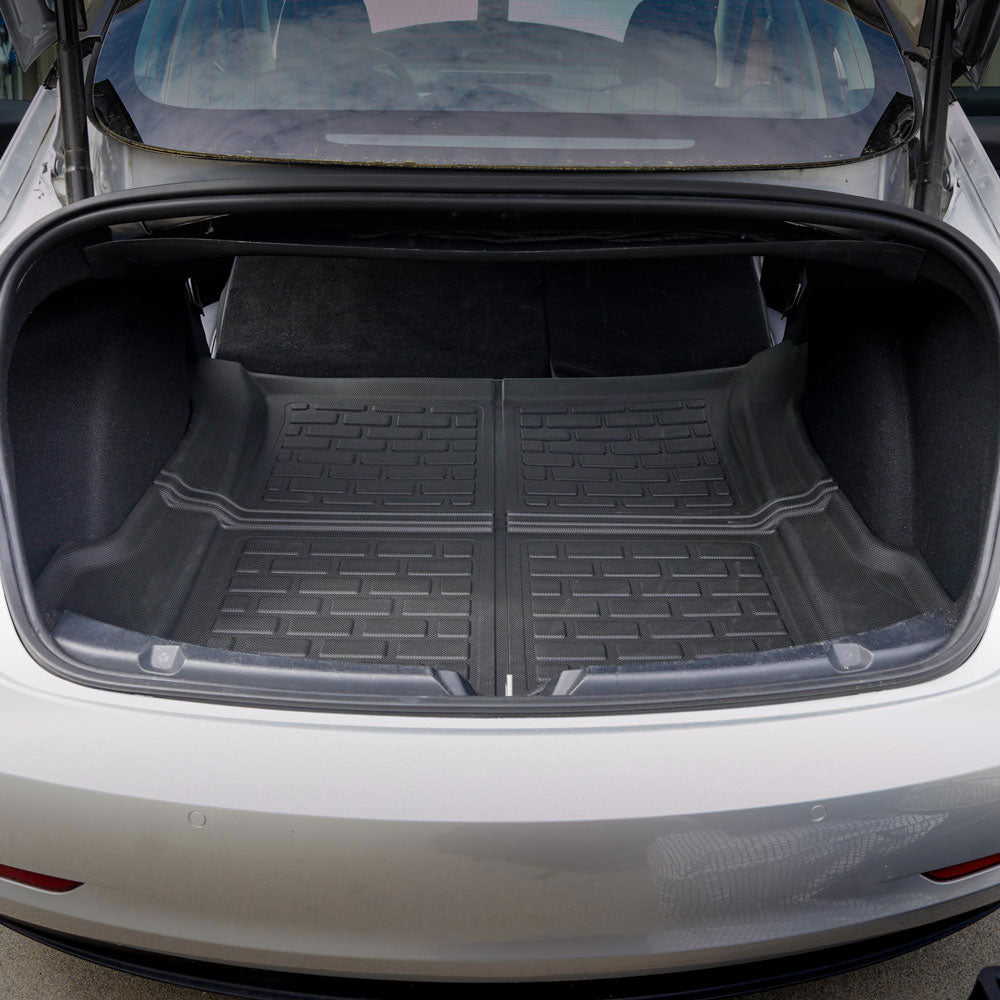 Trunk &amp; Frunk Mats for Model 3 -MFG-3-FM-TRKFRK1.0- TESBROS