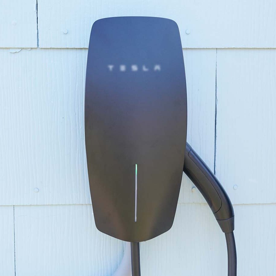 Wall Connector Faceplate Wrap (Gen 2 & Gen 3) -TB-FP-GEN3-MTEBLK- TESBROS